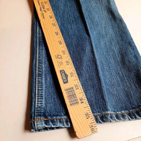 Ariat Jeans Mens 31x36 Straight Leg Cowboy Rancher Rodeo Workwear 100% Cotton - Picture 10 of 12